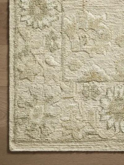 Ingrid ING-02 Natural / Sage 8''6" x 11''6" Rug by Magnolia Home By Joanna Gaines