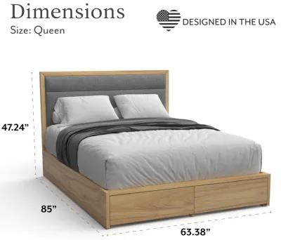 Adams Queen Storage Bed