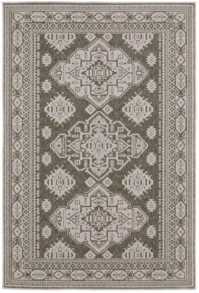 Intrigue 7'10" x 10'10" Grey Rug