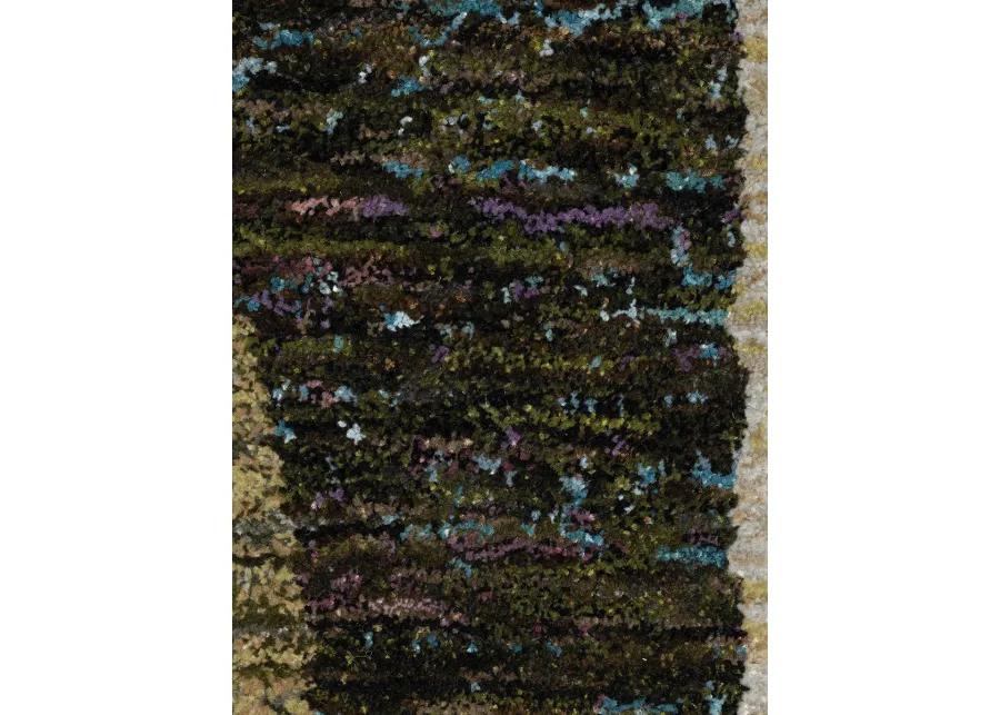 Strada 8'6" x 11'7" Green Rug