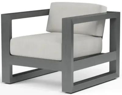 Redondo Club Chair in Cast Silver, No Welt