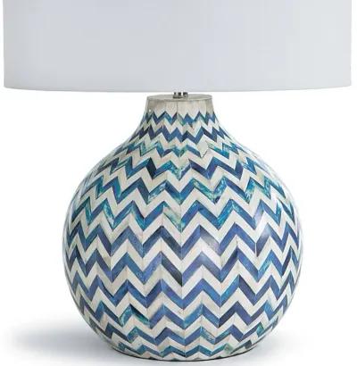 Chevron Bone Table Lamp