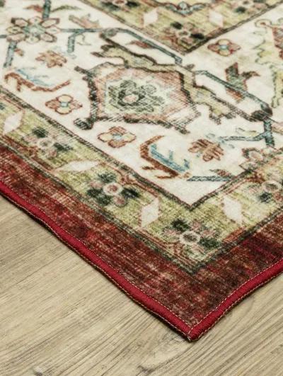 Sumter 3'6" x 5'6" Red Rug