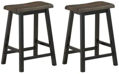 Hivvago 24 Inch Height Set of 2 Home Kitchen Dining Room Bar Stools