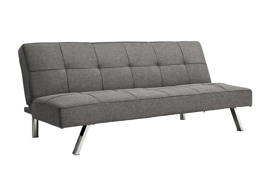 Metal Frame, Stainless Leg, Futon, Sofa Bed