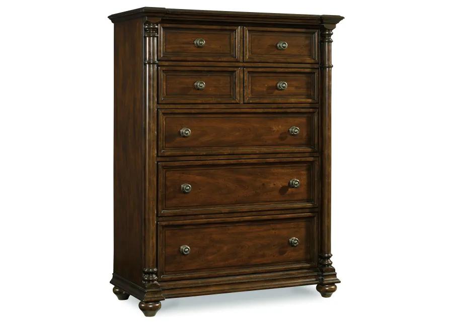 Leesburg Chest in Dark Wood