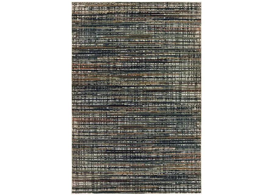 Bowen 6'7" x 9'6" Black Rug