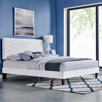 Modway - Roxanne Performance Velvet Queen Platform Bed