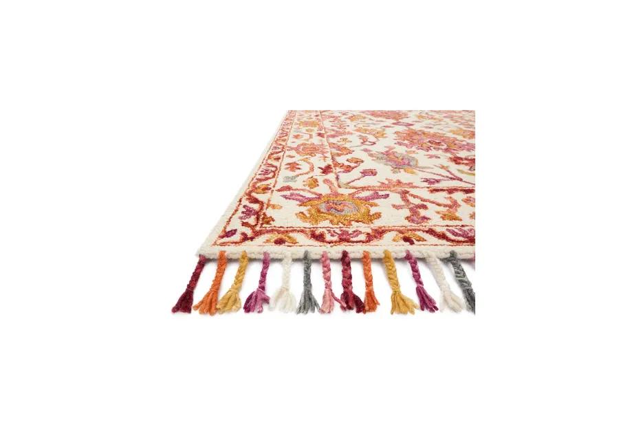 Zharah ZR06 Berry 2'6" x 7'6" Rug