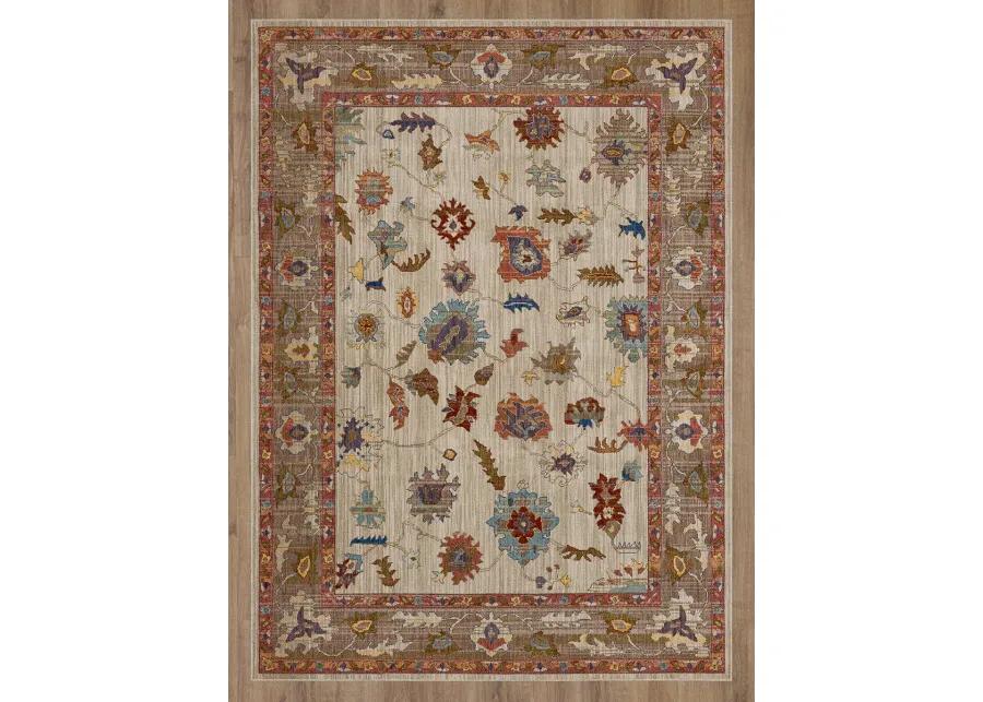 Pandora Fury Cream 2' 4" X 7' 10" Rug