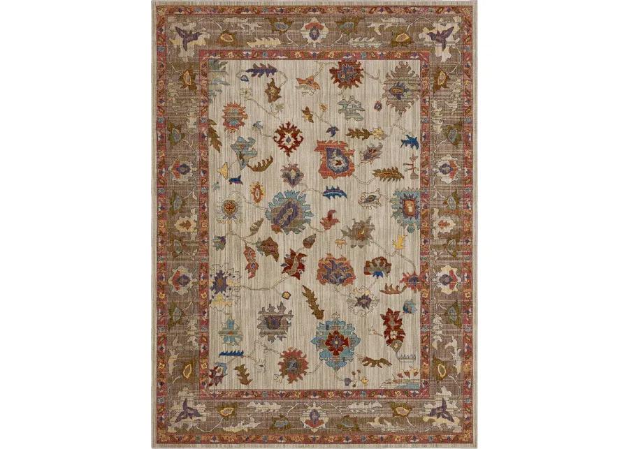 Pandora Fury Cream 2' 4" X 7' 10" Rug