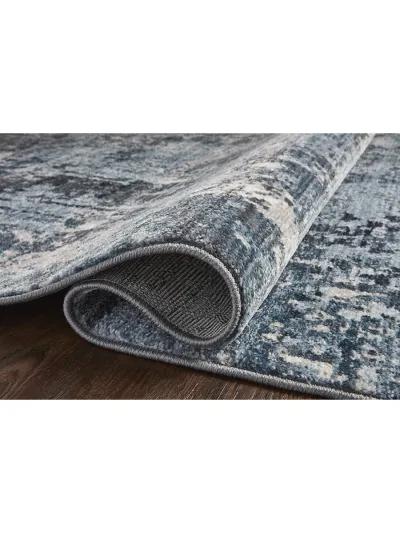 Samra Charcoal/Sky 9'6" x 13'1" Rug