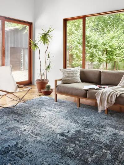 Samra Charcoal/Sky 9'6" x 13'1" Rug