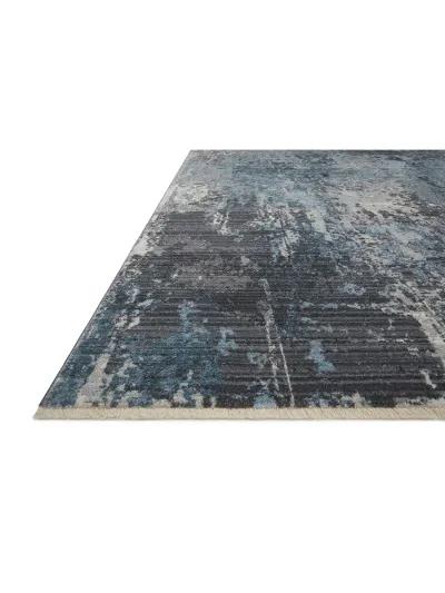 Samra Charcoal/Sky 9'6" x 13'1" Rug