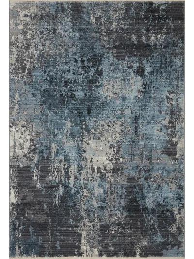 Samra Charcoal/Sky 9'6" x 13'1" Rug