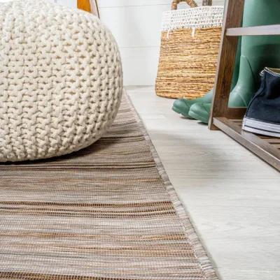 Bo Modern Farmhouse Wide Stripe Area Rug