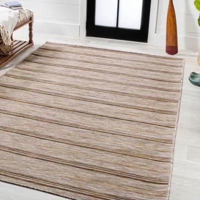 Bo Modern Farmhouse Wide Stripe Area Rug