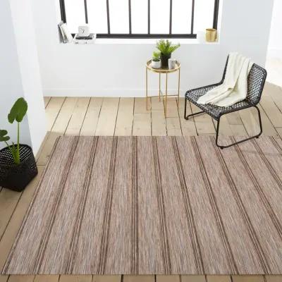 Bo Modern Farmhouse Wide Stripe Area Rug