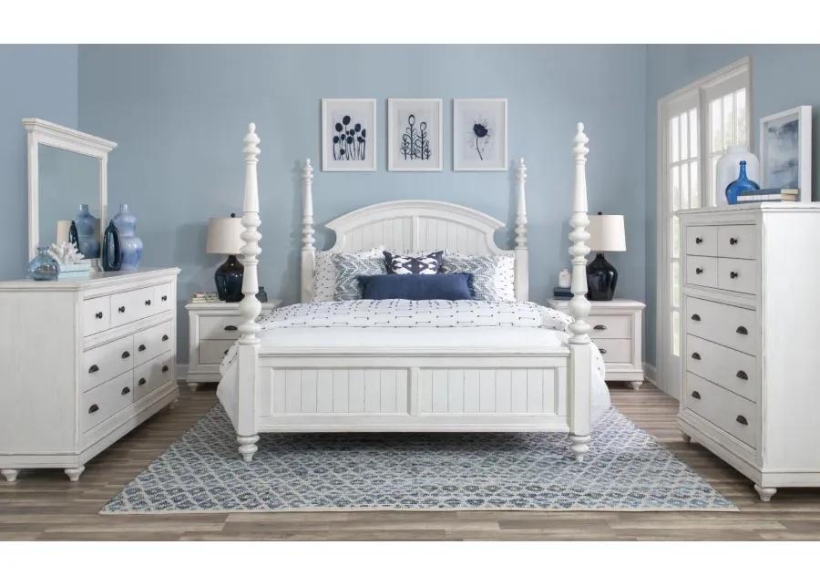 Cottage Park Cal King Poster Panel Bed