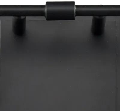 Brookville 15'' Wide 2-Light Black Vanity Light