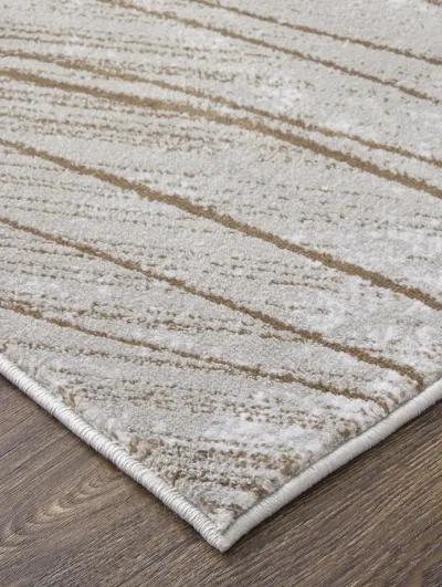 Waldor 39NBF 12' x 15' Taupe/Brown/Silver Rug