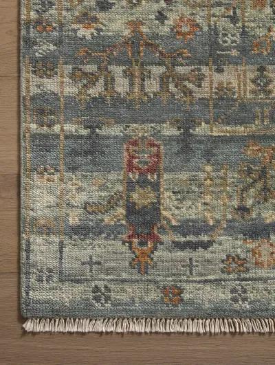 Dominic DOM03 Slate/Multi 4' x 6' Rug