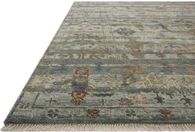 Dominic DOM03 Slate/Multi 4' x 6' Rug