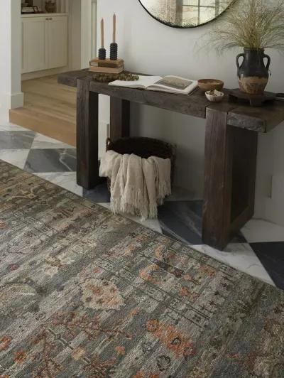 Dominic DOM03 Slate/Multi 4' x 6' Rug