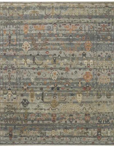 Dominic DOM03 Slate/Multi 4' x 6' Rug