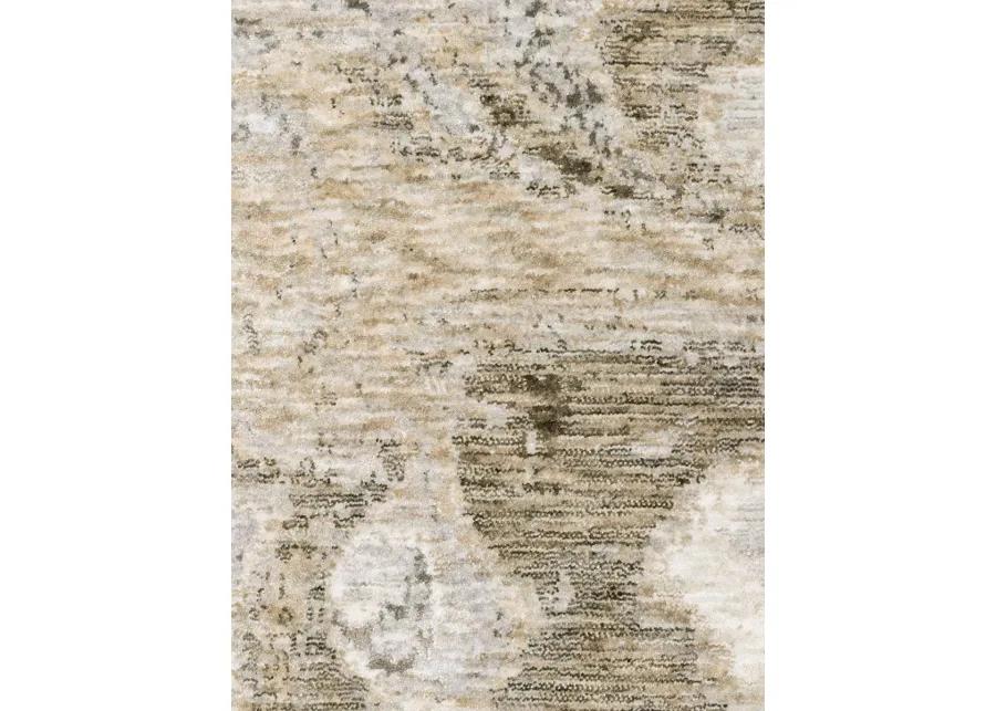 Nebulous 6'7" x 9'6" Beige Rug