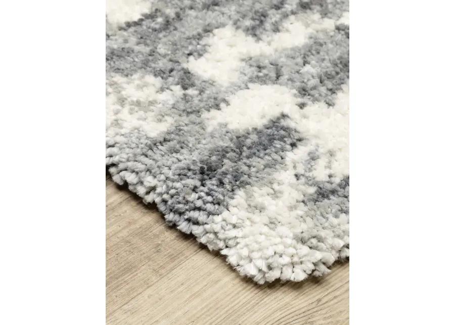 Aspen 7'10" x 10'10" Grey Rug