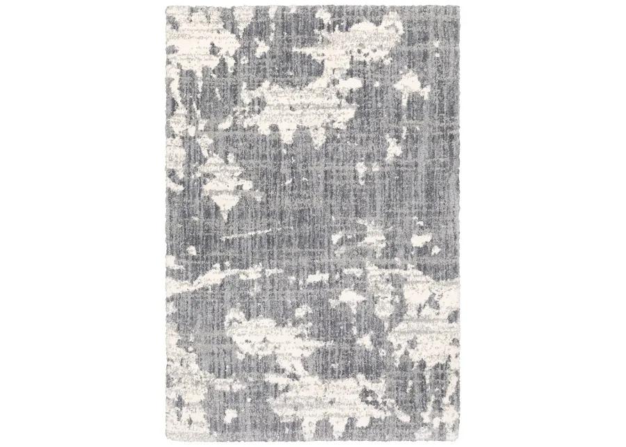 Aspen 7'10" x 10'10" Grey Rug