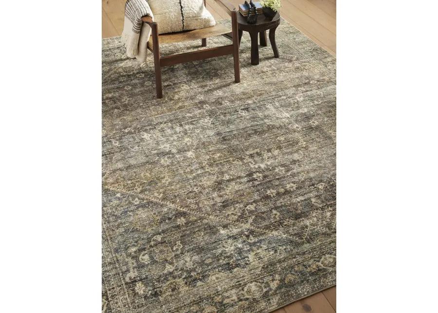 Morgan MOG05 Spice/Lagoon 3'6" x 5'6" Rug