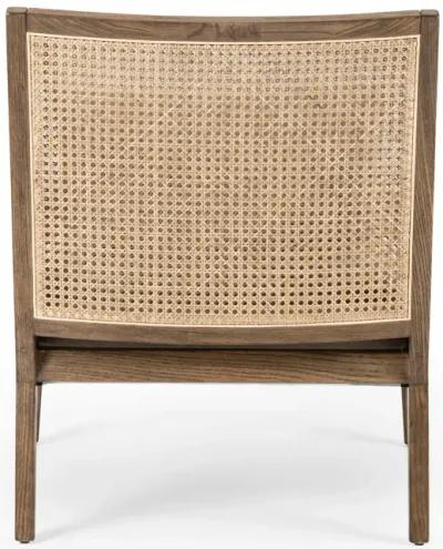 Antonia Cane Arm Chair in Brown