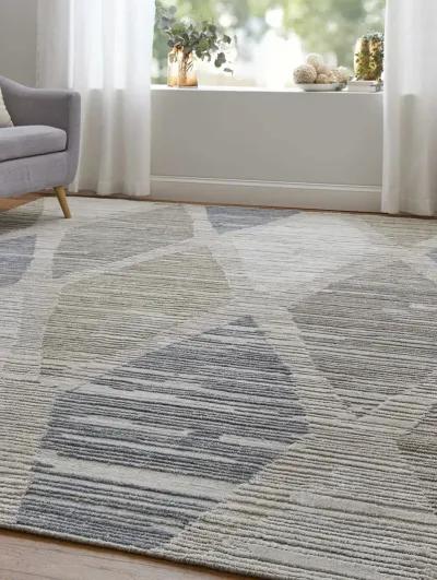 Elias 69FWF 8' x 10' Ivory/Blue/Brown Rug