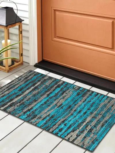 Brisbane BR4 Teal 20" x 30" Rug