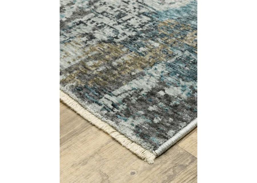 Hayden 3'3" x 5' Blue Rug