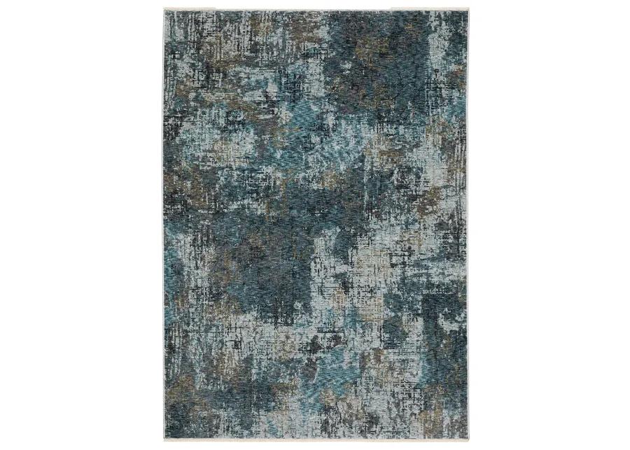 Hayden 3'3" x 5' Blue Rug