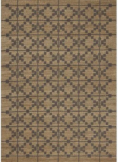 Judy JUD-05 Natural / Graphite 2''3" x 3''9" Rug by Chris Loves Julia