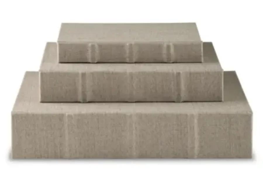 Jolina Box in Linen (Set of 3)