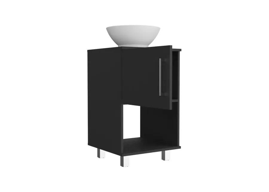 Single Bathroom Vanity Pigmag, Bathroom, Black