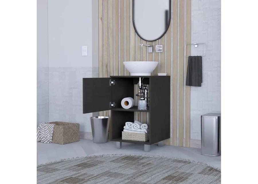 Single Bathroom Vanity Pigmag, Bathroom, Black