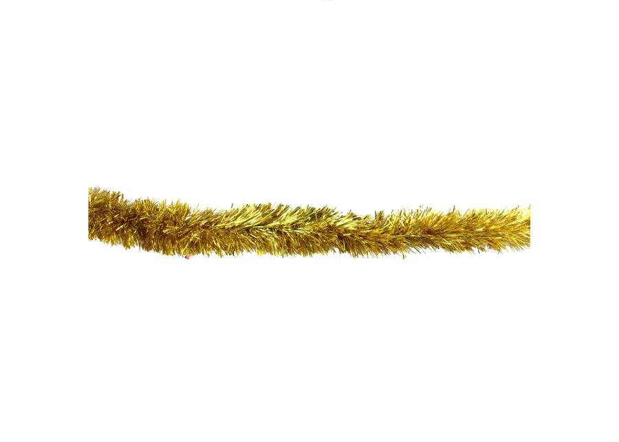 12' x 2.75" Deep Gold Traditional Artificial Christmas Garland - Unlit