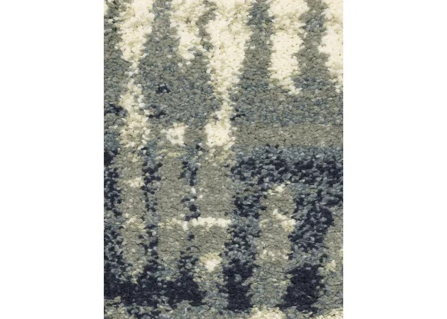 Seneca 2'3" x 7'6" Grey Rug