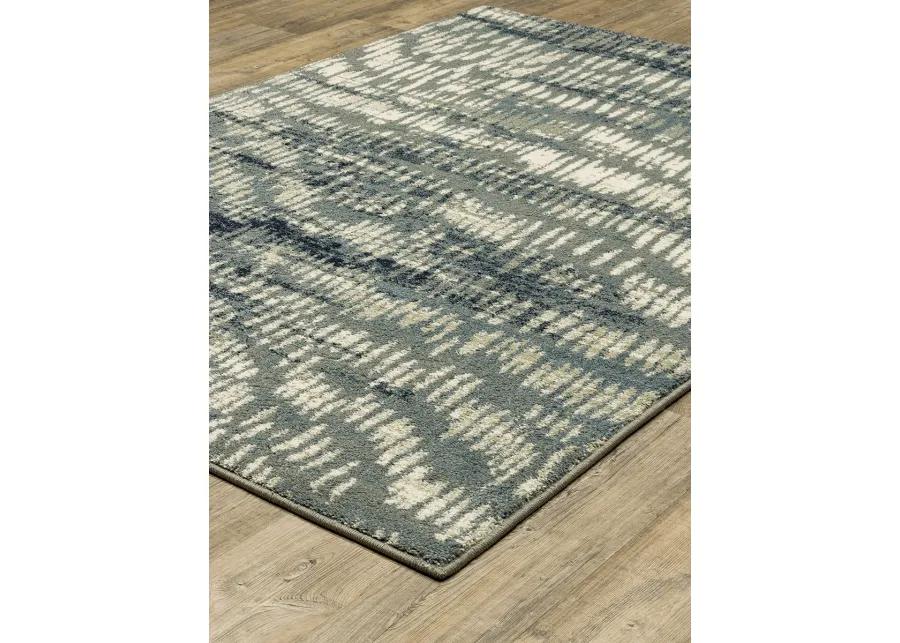 Seneca 2'3" x 7'6" Grey Rug