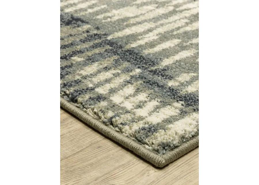 Seneca 2'3" x 7'6" Grey Rug