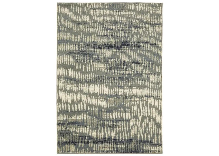 Seneca 2'3" x 7'6" Grey Rug