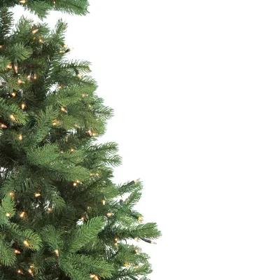 6.5' Pre-Lit Full Noble Fir Artificial Christmas Tree - Clear Lights