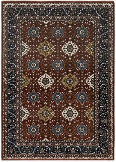 Vivian 9'10" x 12'10" Red Rug