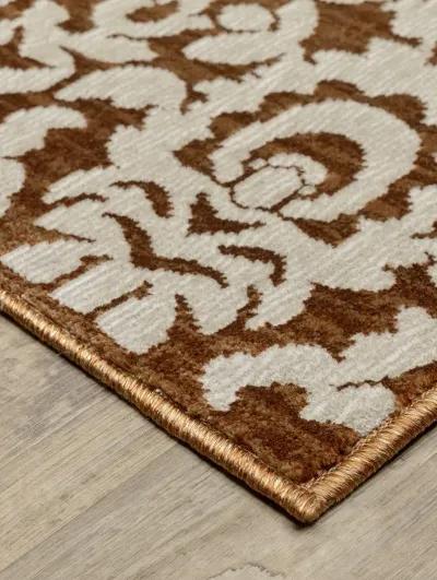 Intrigue 3'10" x 5'5" Rust Rug